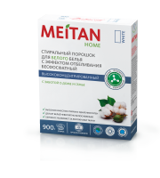 Бесфосфатный стиральный порошок для белого белья с эффектом отбеливания высококонцентрированный MeiTan HOME MeiTan